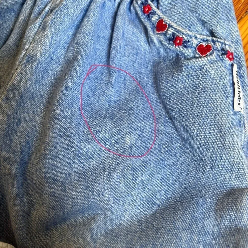 Vintage Healthtex Embroidered Bubble Jeans